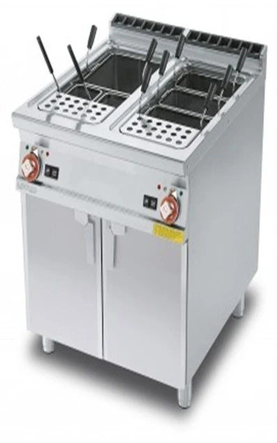 Powerfull Gas pasta cooker 40+40 lts 2 Tanks Gas